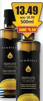 Starsky Zenolive Organic Extra Virgin Olive Oil offer