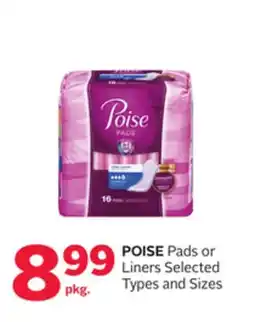 Rexall POISE Pads or Liners offer