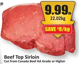 Starsky Beef Top Sirloin offer