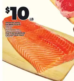 Independent City Market FRESH ATLANTIC SALMON FILLETS offer