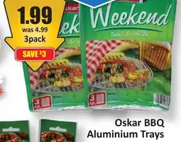 Starsky Oskar BBQ Aluminium Trays offer