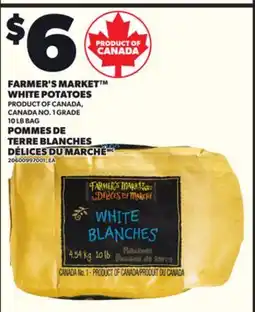 Independent City Market FARMER'S MARKET WHITE POTATOES, 10 LB BAG offer