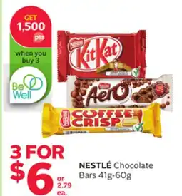 Rexall NESTLÉ Chocolate Bars offer