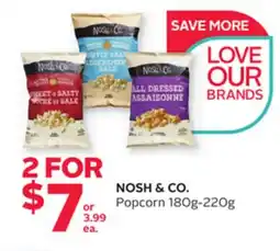 Rexall NOSH & CO. Popcorn offer