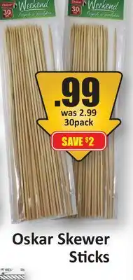 Starsky Oskar Skewer Sticks offer