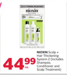 Rexall NIOXIN Scalp + Hair Thickening System 2 offer