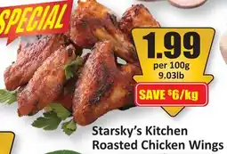 Starsky Starsky's Kitchen Roasted Chicken Wings offer