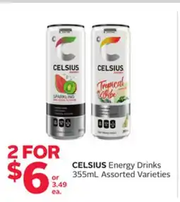 Rexall CELSIUS Energy Drinks offer