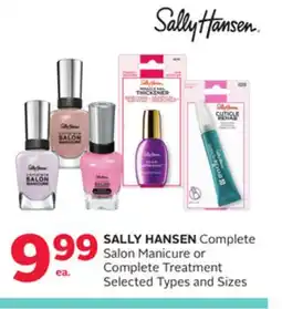 Rexall SALLY HANSEN Complete Salon Manicure or Complete Treatment offer