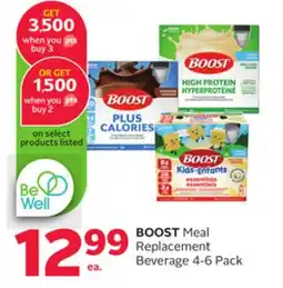 Rexall BOOST Meal Replacement Beverage offer