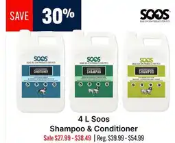 Ren’s Pets Depot Soos Shampoo & Conditioner offer