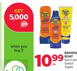 Rexall BANANA BOAT Sun Care offer