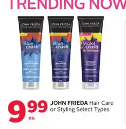 Rexall JOHN FRIEDA Hair Care or Styling offer