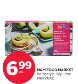 Rexall M & M FOOD MARKET Homestyle Key Lime Pies offer
