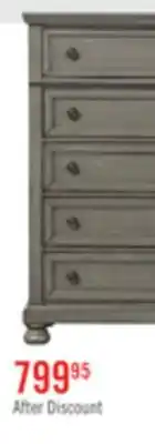 The Brick Chelsea Bedroom Chest of Drawers, 5-Drawer, 38W x 52H - Cherry Brown offer