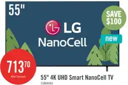 The Brick LG 55 NanoCell AI NANO80 4K Smart TV (55NANO80AUA.ACC) offer