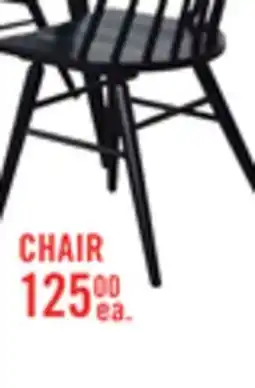 The Brick Astro 5pc Dining Set with Table & 4 Spindle-Back Chairs, 59.1W - Black offer