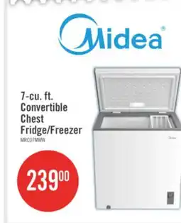 The Brick Midea 7 Cu. Ft. Convertible Chest Refrigerator-Freezer - MRC07M4CWW offer