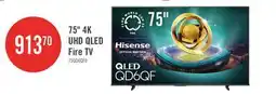 The Brick Hisense 75 QD6QF 4K UHD QLED Fire TV offer