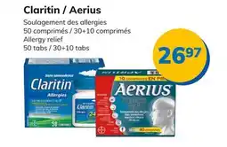 Accès pharma Claritin / Aerius Allergy relief offer