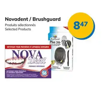 Accès pharma Novadent / Brushguard Selected Products offer
