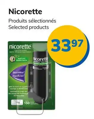 Accès pharma Nicorette offer