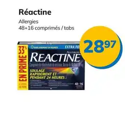 Accès pharma Réactine Allergies offer