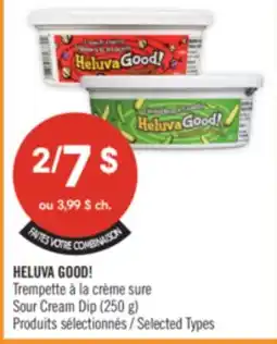 Pharmaprix HELUVA GOOD! Sour Cream Dip offer