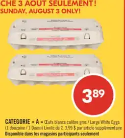 Pharmaprix Large White Eggs offer