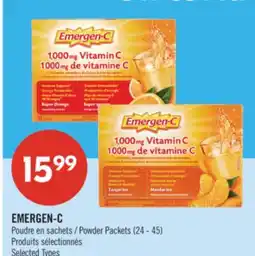 Pharmaprix EMERGEN-C Powder Packets offer