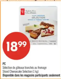 Pharmaprix PC Sliced Cheesecake Selection offer