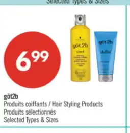 Pharmaprix göt2b Hair Styling Products offer