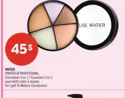 Pharmaprix WATIER PORTFOLIO PROFESSIONAL Correctors 4-In-1 offer