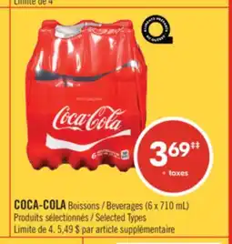 Pharmaprix COCA-COLA Beverages offer