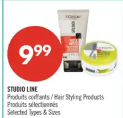 Pharmaprix STUDIO LINE Hair Styling Products offer