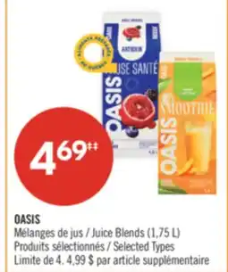 Pharmaprix OASIS Juice Blends (1,75 L) offer