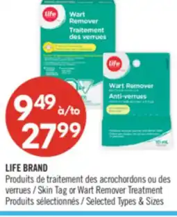 Pharmaprix LIFE BRAND Skin Tag or Wart Remover Treatment offer