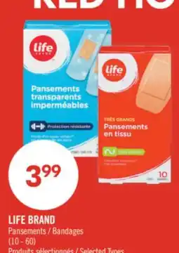 Pharmaprix LIFE BRAND Bandages offer