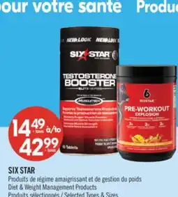 Pharmaprix SIX STAR Diet & Weight Management Products offer