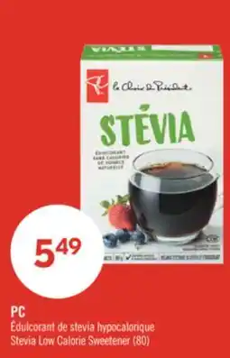 Pharmaprix PC Stevia Low Calorie Sweetener (80) offer