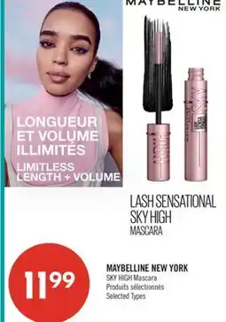 Pharmaprix MAYBELLINE NEW YORK SKY HIGH Mascara offer