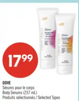 Pharmaprix DOVE Body Serums offer