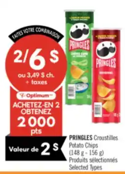Pharmaprix PRINGLES Potato Chips offer