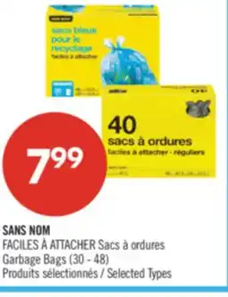 Pharmaprix NO NAME Garbage Bags offer