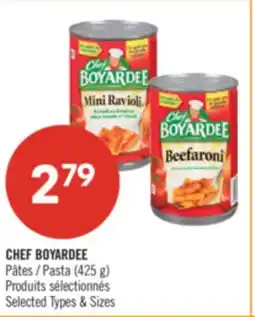 Pharmaprix CHEF BOYARDEE Pasta offer