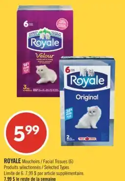 Pharmaprix ROYALE Facial Tissues offer