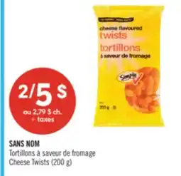 Pharmaprix NO NAME Cheese Twists offer