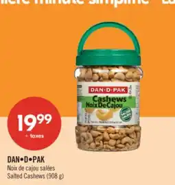 Pharmaprix DAN•D•PAK Salted Cashews (908 g) offer