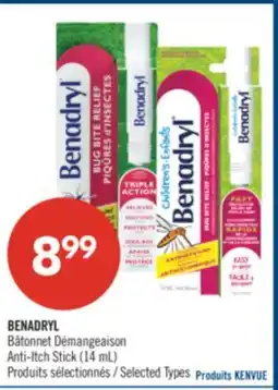 Pharmaprix BENADRYL Anti-Itch Stick offer