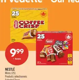 Pharmaprix NESTLÉ Minis offer